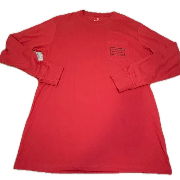 Southern Marsh Red Long Sleeve Tee - Picture 1 of 6